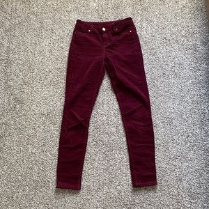Ci Sono Corduroy jeans. Brick Red. Size 3.